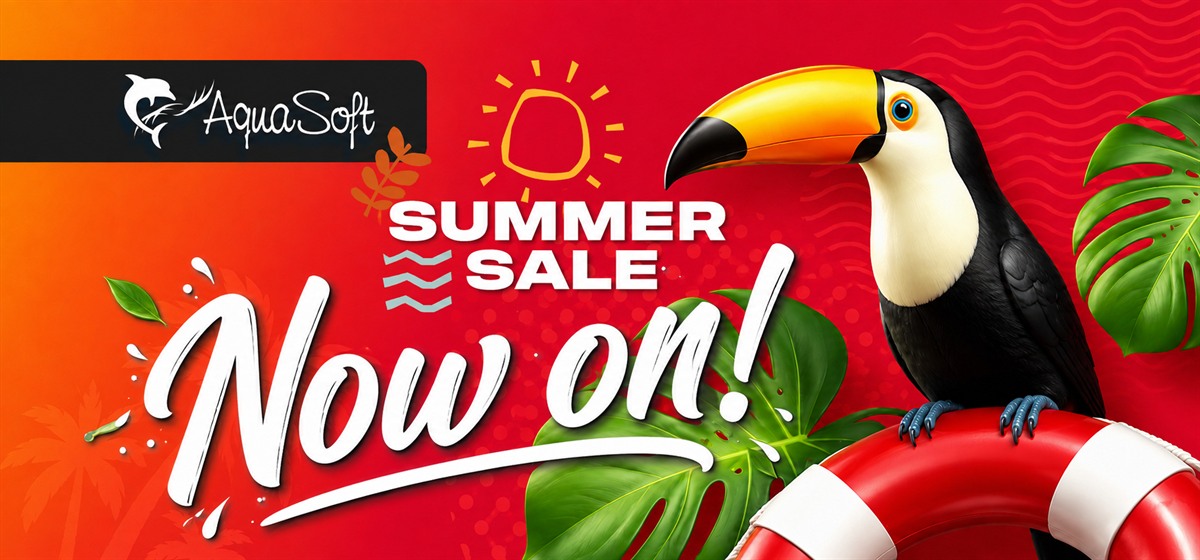 AquaSoft Summer Sale — now on!