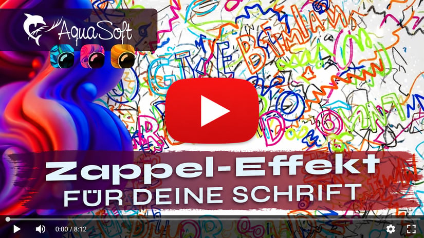 Video ansehen: Zappelnde Schrift mit Herbststimmung, rund 8 Minuten