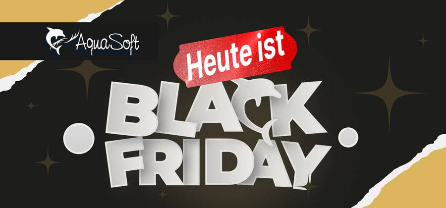 [AquaSoft Black Friday] Heute noch sparen bei allen Programmen, z.B. Video Vision und Stages!