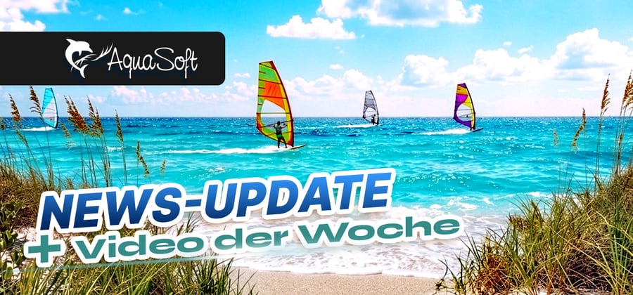 [AquaSoft News] Wellenrand animieren: 3 kreative Varianten für deine Strandfotos
