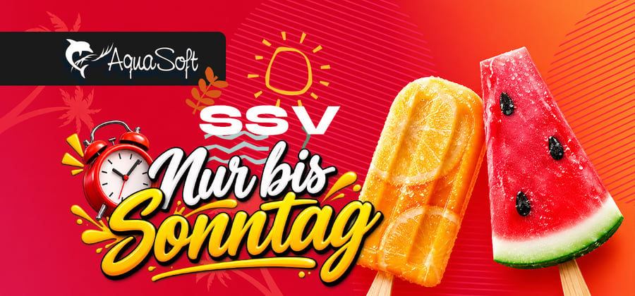 [AquaSoft News] Bis morgen: 50 % für deine Fotos und Urlaubsvideos