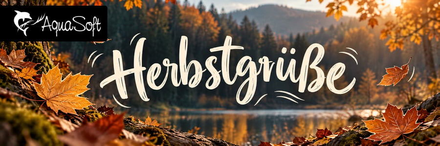 Herbstgrüße – deine Schrift kommt in Bewegung